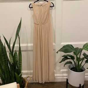 Anthropologie's Jenny Yoo Collection Cream Gown